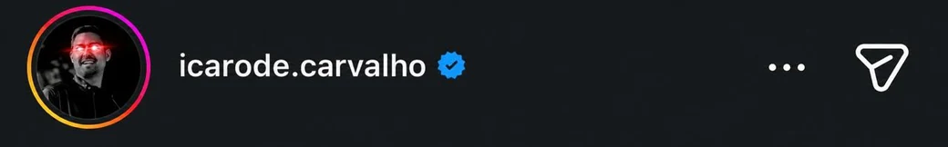 Ícaro de Carvalho segue
